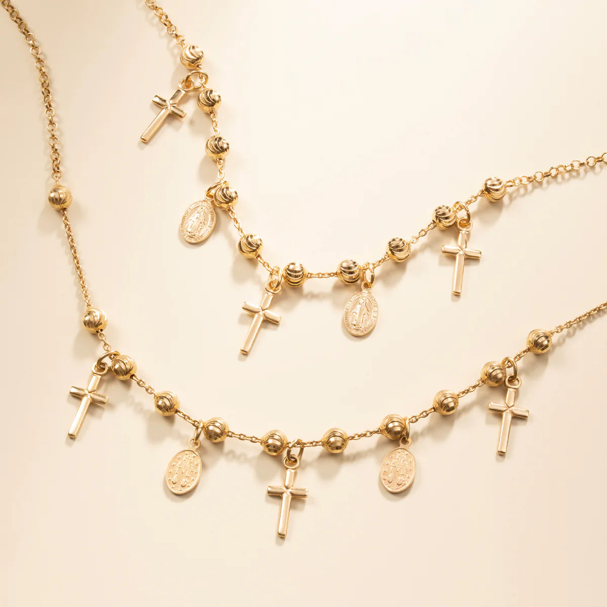 Beaded Religious Bracelet