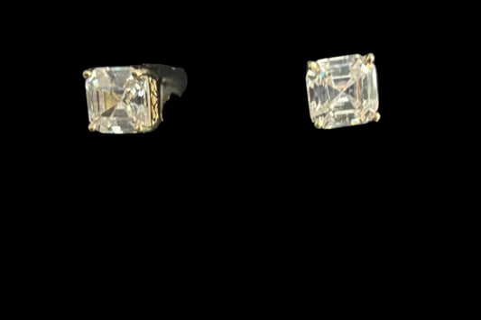 Sterling silver gold plated studs