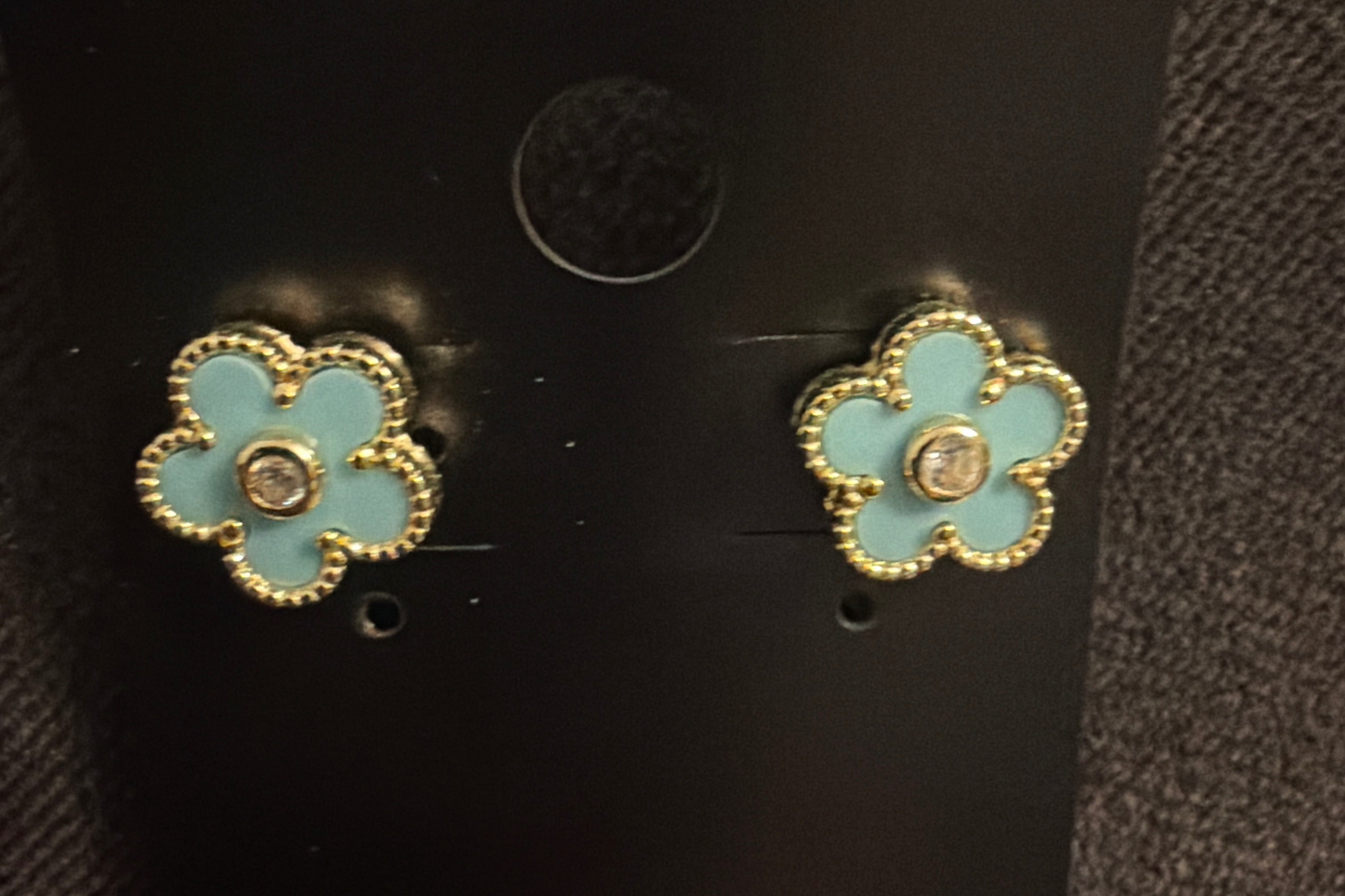 Flower earrings
