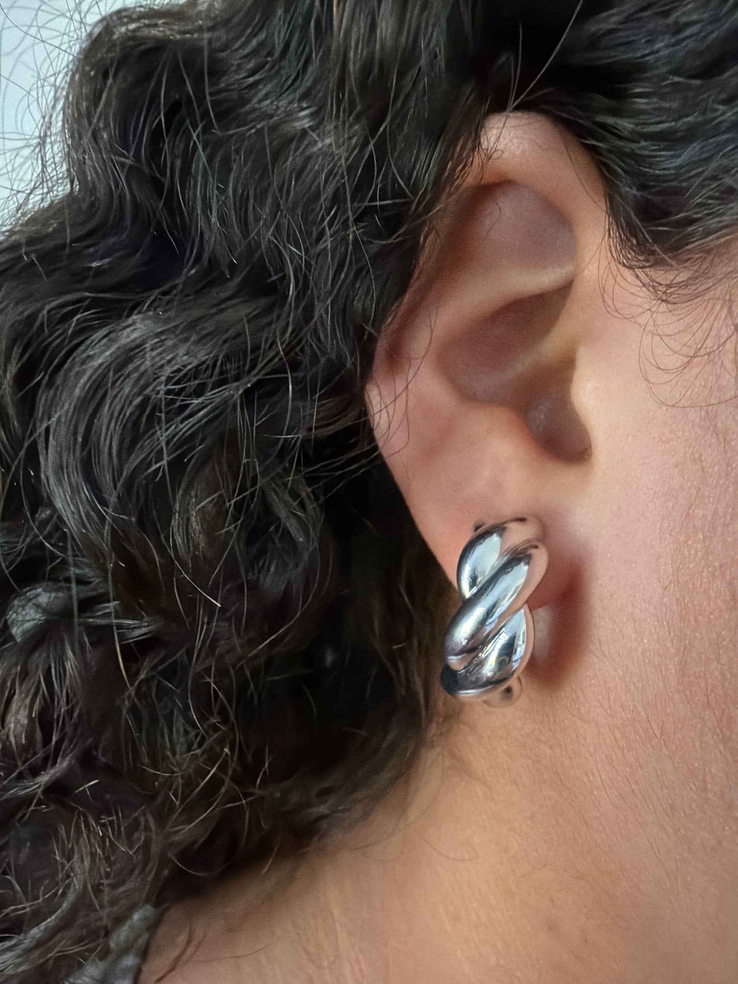 Hoop earrings