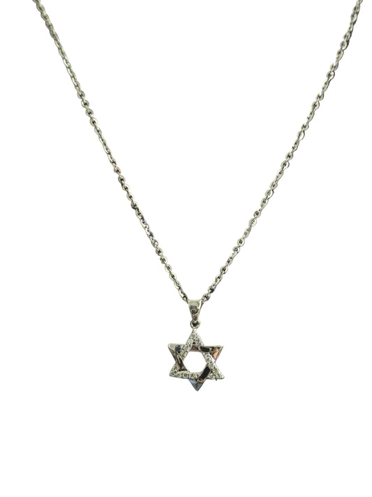 Jewish star pendant necklace