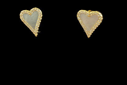 Heart earrings
