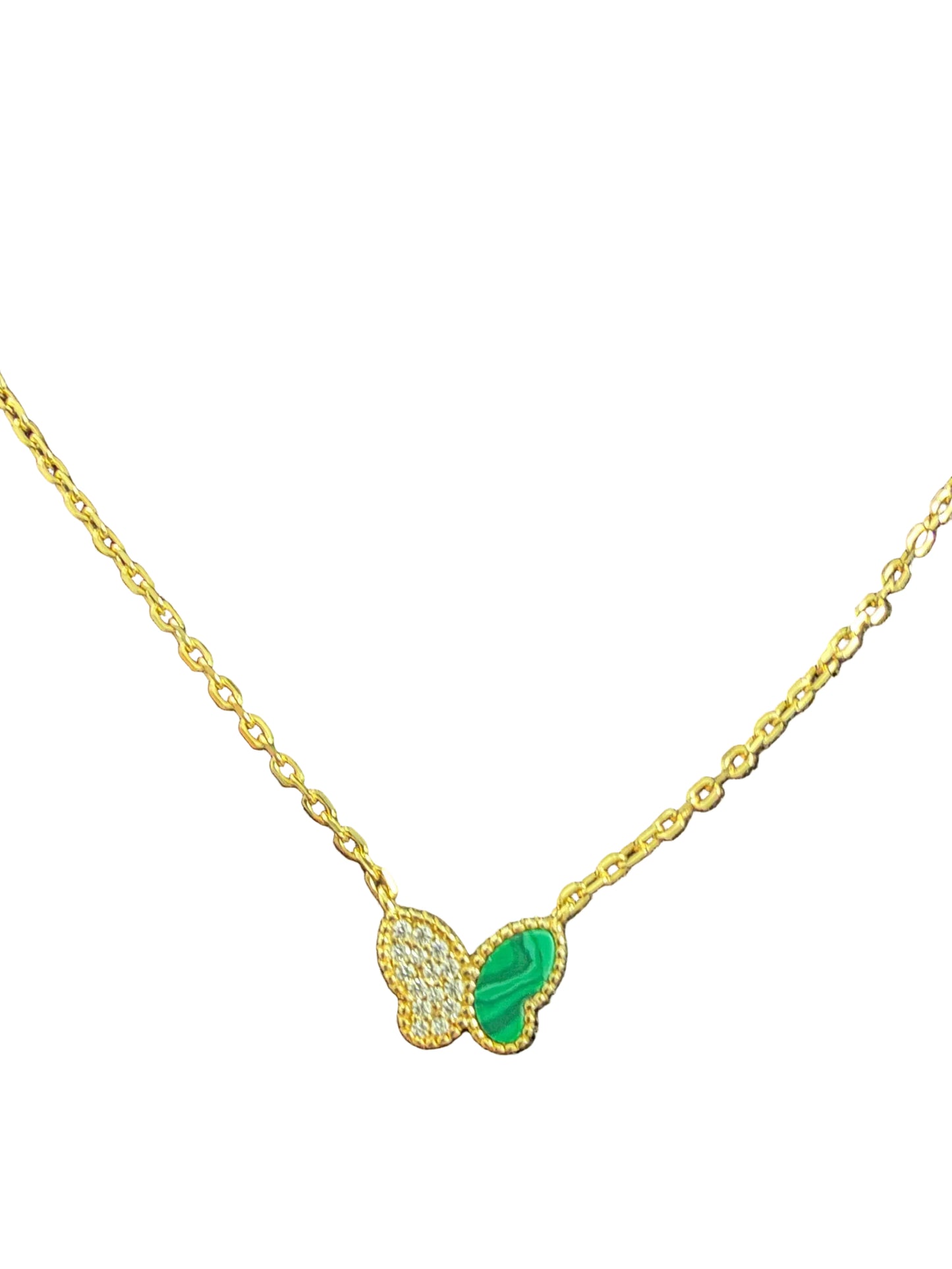 Butterfly pendant necklace