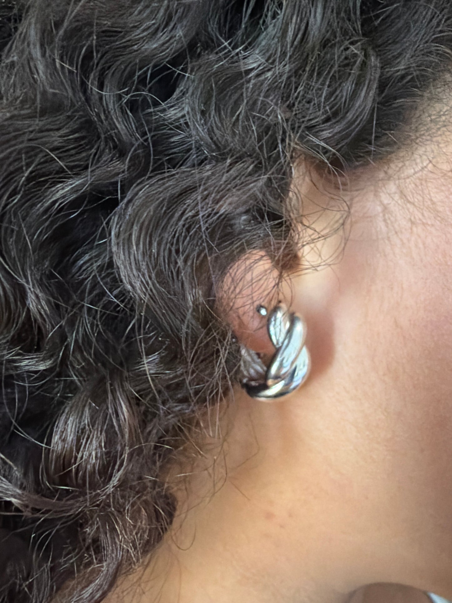 Hoop earrings
