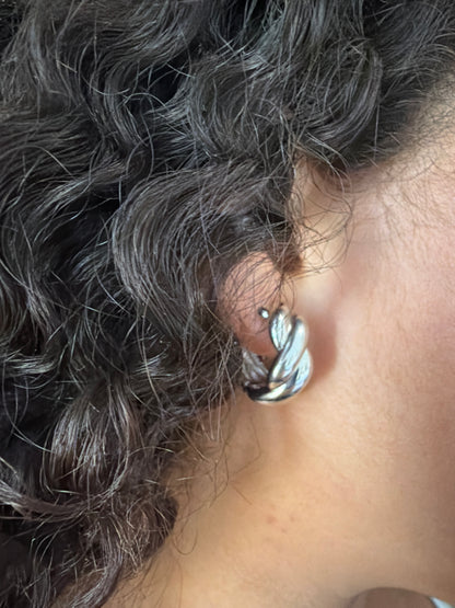 Hoop earrings