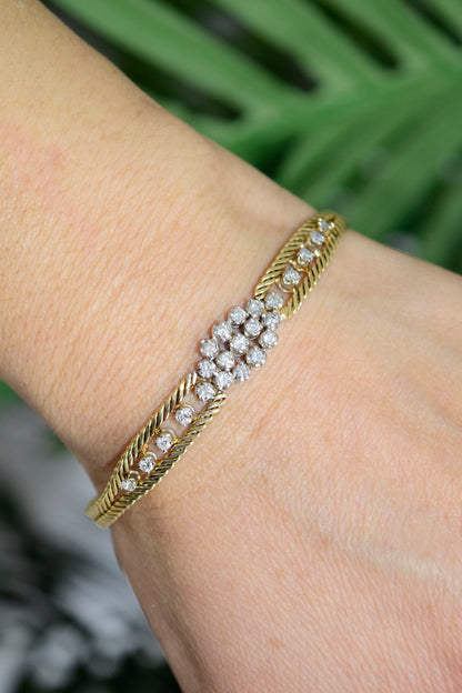 14Kt Gold Fine Vintage Bracelet