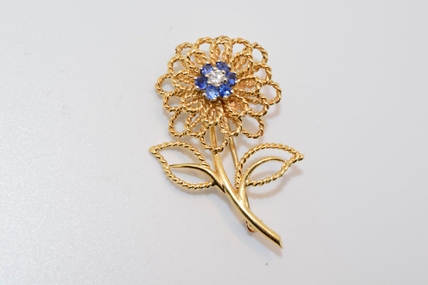 14 Kt Gold Fine Vintage Pin