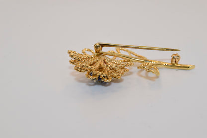 14 Kt Gold Fine Vintage Pin